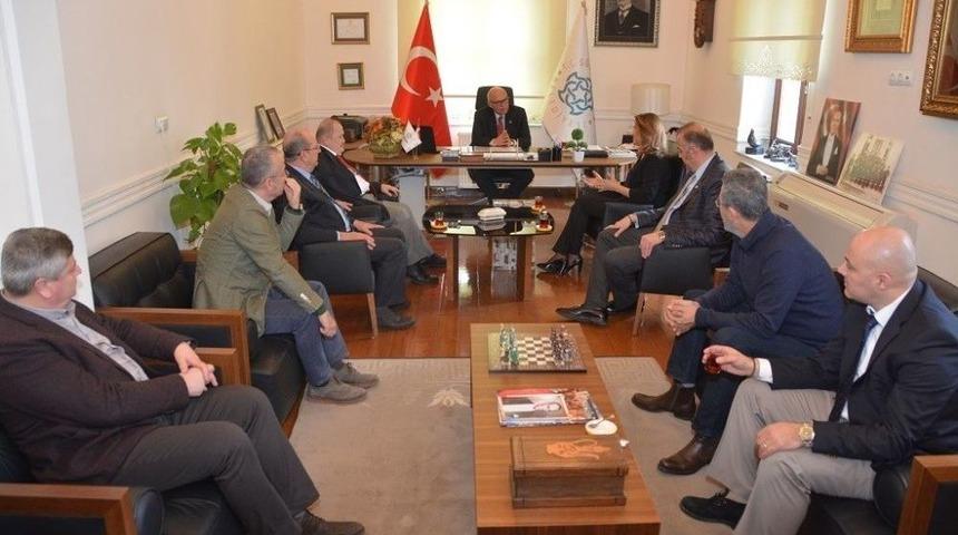 Tyf&rsquo;den Başkan Eşkinat&rsquo;a Ziyaret