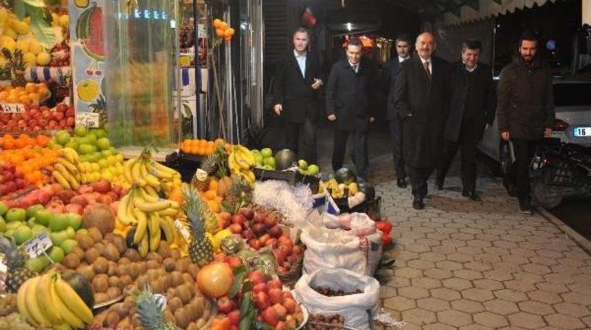 Bakan M&uuml;ezzinoğlu'ndan İneg&ouml;l'e &Ccedil;at Kapı Ziyaret