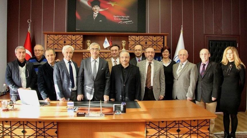 Rekt&ouml;r Şeng&ouml;r&uuml;r&rsquo;e Hayırlı Olsun Ziyareti