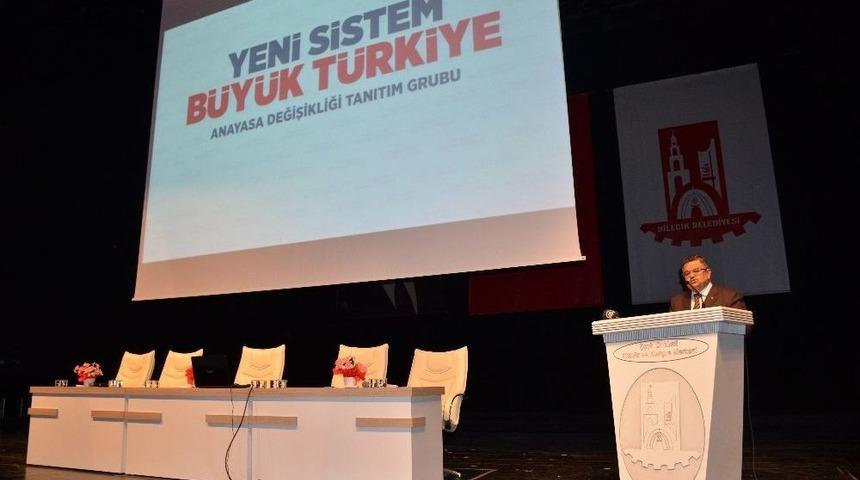 Halk Buluşmasında T&uuml;rkiye&rsquo;de Cumhurbaşkanlığı Sistemi Konuşuldu