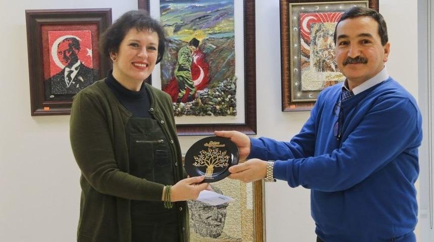 &ldquo;doğadan Sanata&rdquo; Resim Sergisi Tskm&rsquo;de A&ccedil;ıldı