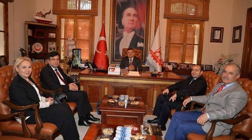 M&uuml;zeler Genel M&uuml;d&uuml;r Yardımcısı Ak&ccedil;an&rsquo;dan Başkan Yağcı&rsquo;ya Ziyaret