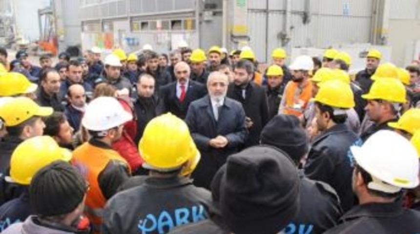 Cumhurbaşkanı Başdanışmanı Top&ccedil;u Esnaf Ve İş&ccedil;ileri Ziyaret Etti