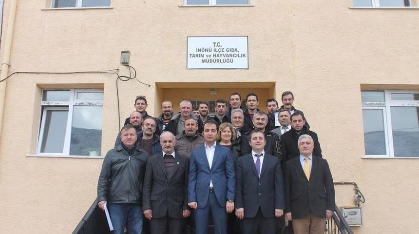 İn&ouml;n&uuml;&rsquo;de Meyve G&uuml;breleme Kursunu Tamamlayanlara Sertifikaları Verildi