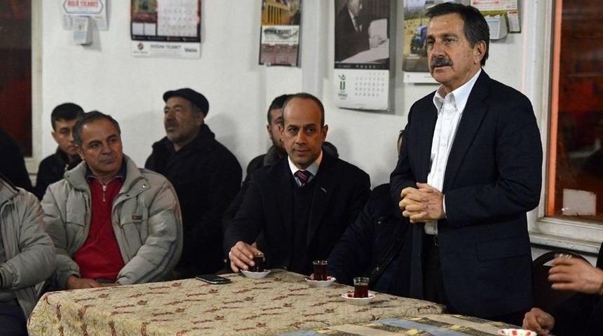 Başkan Ata&ccedil;, Mahalle Ziyaretlerinde