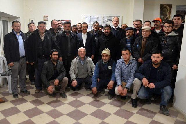 Başkan Ata&ccedil;, Mahalle Ziyaretlerinde 2