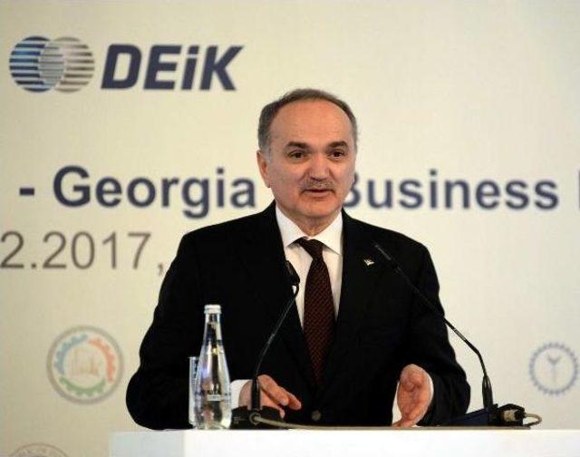 Fotoğraflar // Bakan Faruk Özlü, Türkiye-Azerbeycan-Gürcistan 5. İş Forumu'nda Konuştu