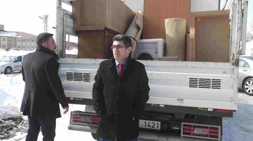 Kaymakam &Ccedil;etin&rsquo;den Suriyeli Ailelere Yardım