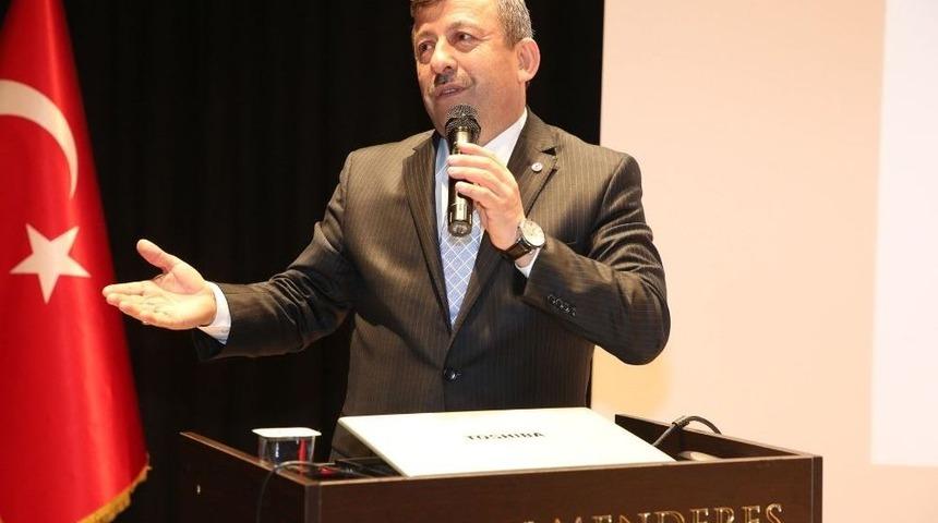 Başkan Karabacak, Referandum S&uuml;recini Gen&ccedil;lere Anlattı