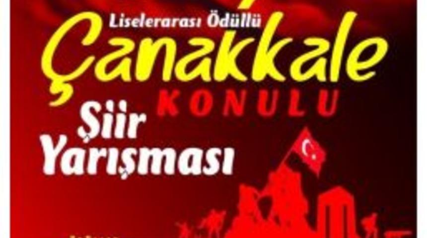 "&ccedil;anakkale" Konulu Şiir Yarışması D&uuml;zenlenecek