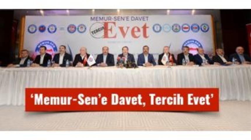 Memur-sen&rsquo;den Referandum İ&ccedil;in Evet Daveti