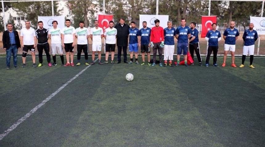 Akçakale Belediyesi Halı Saha Futbol Turnuvası Başladı
