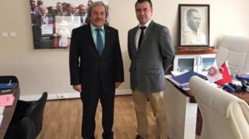 Başkan Şahin&rsquo;den T&uuml;rkiye Geleneksel Spor Dalları Federasyonuna Ziyaret