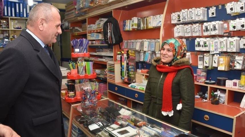 Başkan Keleş, İl&ccedil;e Gezilerine Devam Ediyor