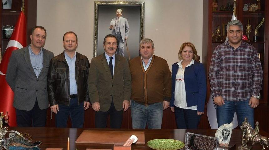 Başkan Ata&ccedil;&rsquo;a Ziyaretler Devam Ediyor