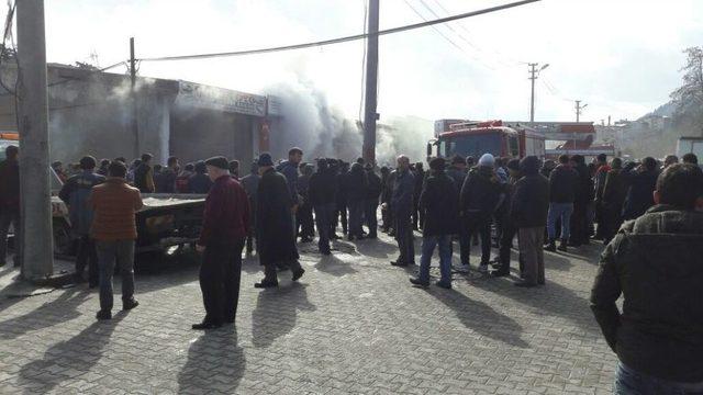 Ordu&rsquo;da İş Yeri Yangını 1