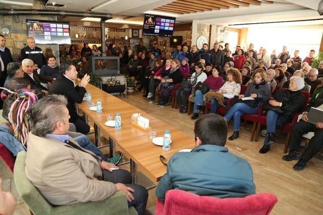 Mehmet Kocadon G&uuml;ndoğan&rsquo;da Vatandaşları Dinledi 1