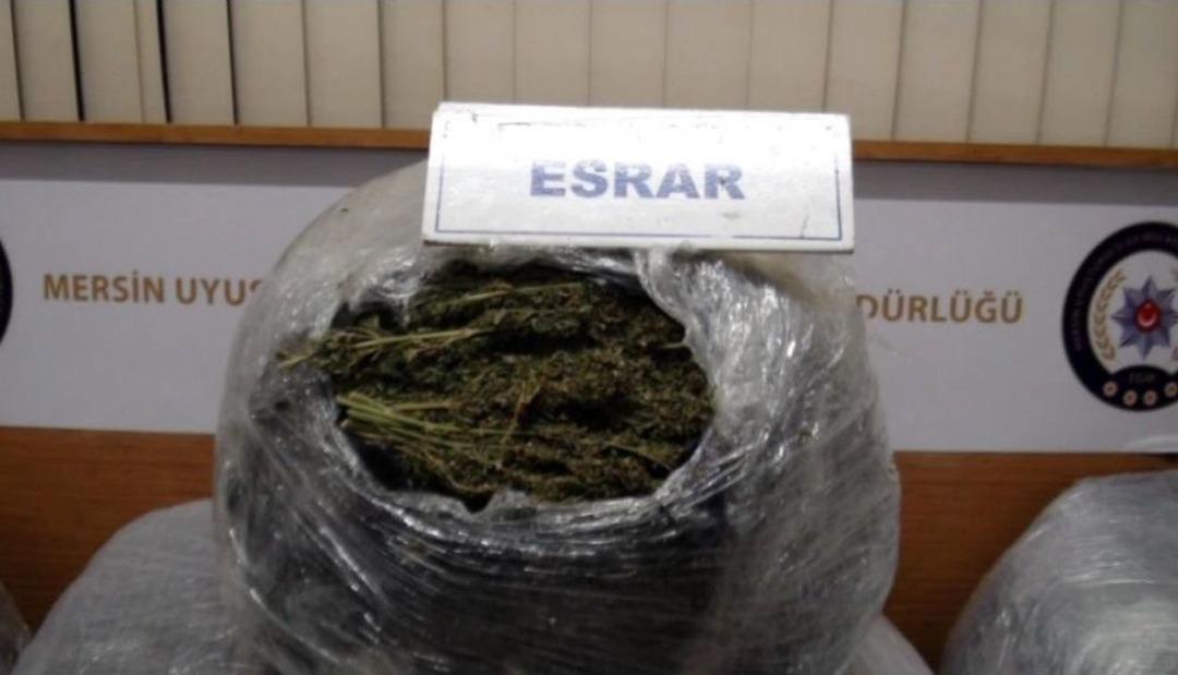 Mersin&rsquo;de Uyuşturucu Operasyonu