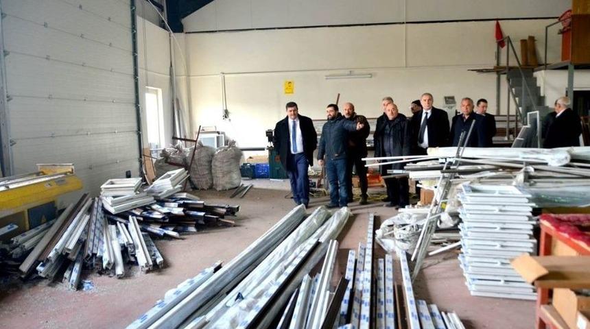 Organize &Ouml;rnek K&uuml;&ccedil;&uuml;k Sanayi Sitesinin Alt Yapı Sorunu &Ccedil;&ouml;z&uuml;l&uuml;yor