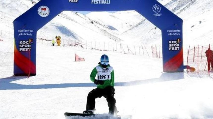 Ko&ccedil; Spor Fest Kış Oyunları  Erciyes'te Başladı