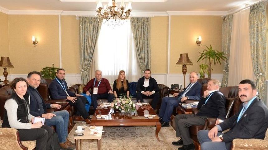 Saraybosna Belediye Başkanı Skaka&rsquo;dan Vali Azizoğlu&rsquo;na Ziyaret