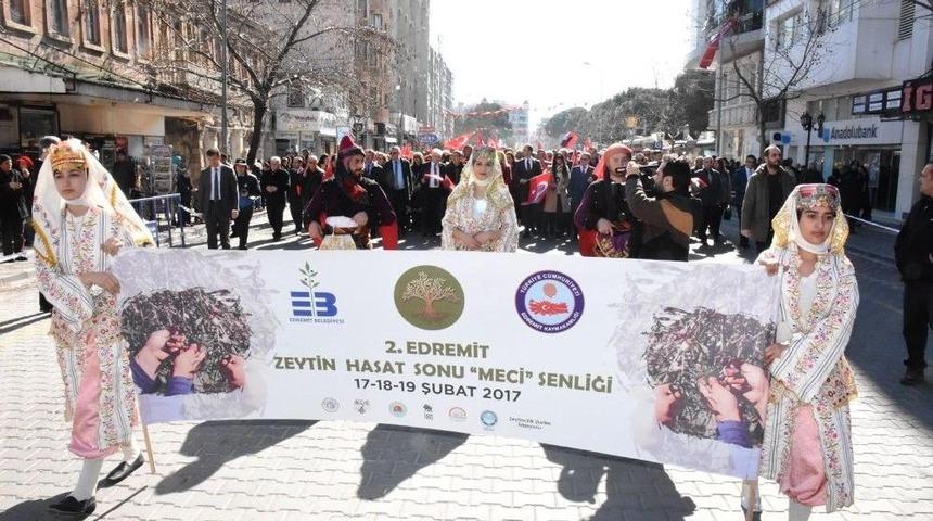 Edremit 2. Zeytin Hasat Sonu Şenliği İle Renklendi