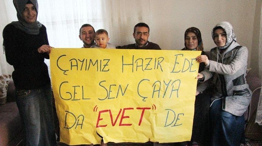 (&ouml;zel Haber) Cumhurbaşkanının Ziyaret Ettiği Sarıg&uuml;l Ailesi İha&rsquo;ya Konuştu