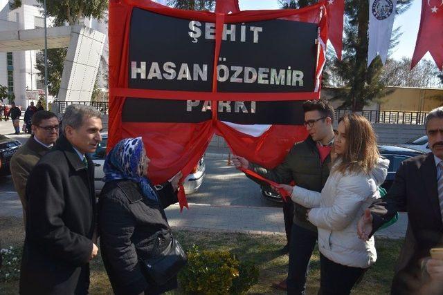 Şehit Polis Memuru Hasan Özdemir’in Adı Parkta Yaşayacak