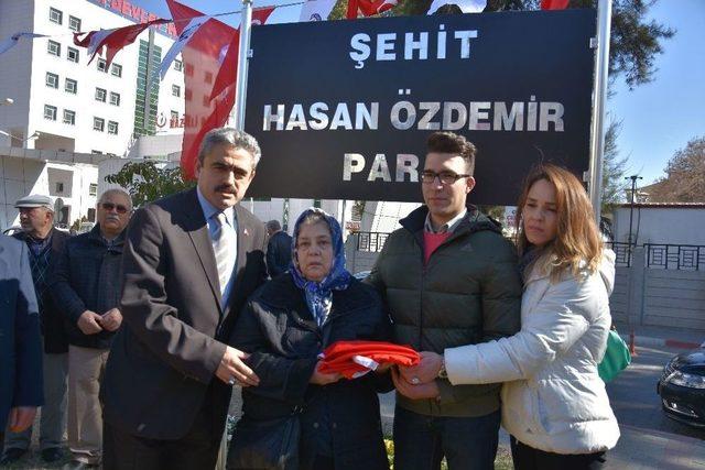 Şehit Polis Memuru Hasan Özdemir’in Adı Parkta Yaşayacak