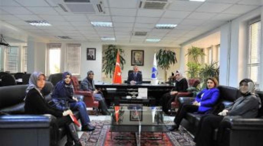 Kadem&rsquo;den Rekt&ouml;r Elmas&rsquo;a Ziyaret