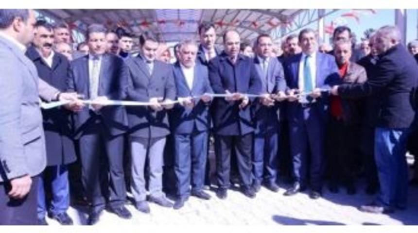 Ceylanpınar’da Semt Pazarı Ve Spor Kompleksi Törenle Açıldı