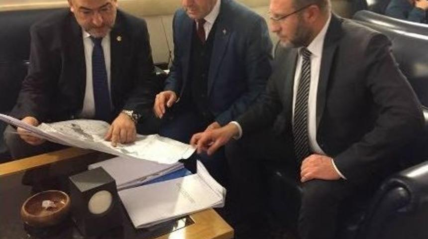 Başkan &Ouml;zkan K&uuml;tahya Milletvekillerine Projelerini Sundu