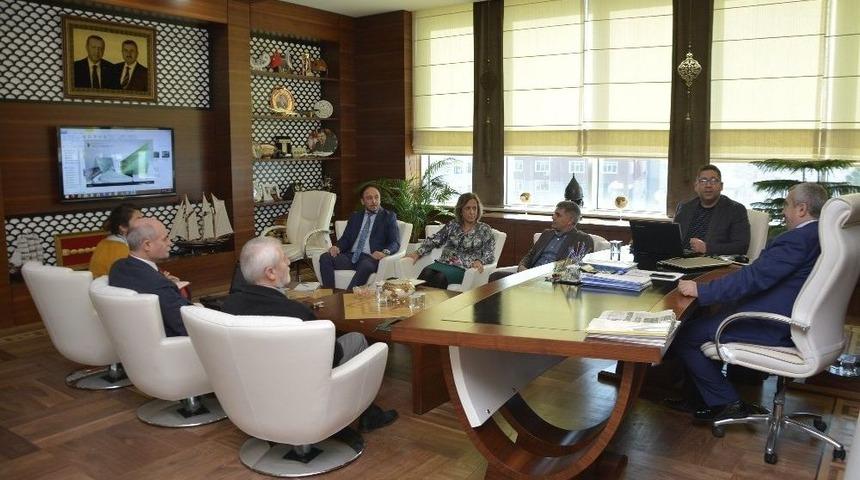 Başkan Baran, Sarnı&ccedil; Han Projesini İnceledi