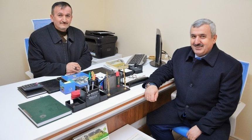 Başkan Baran&rsquo;dan Muhtarlar Derneğine Ziyaret