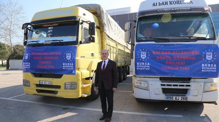 Batman&rsquo;a &lsquo;g&ouml;n&uuml;l K&ouml;pr&uuml;s&uuml;&rsquo; Yardımı