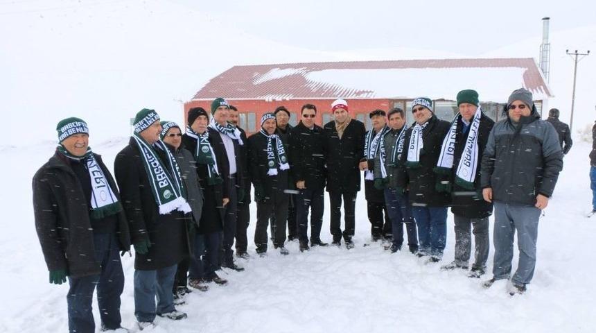 Başkanlar, Baş&ccedil;iftlik Kayak Merkezi&rsquo;nde Buluştu