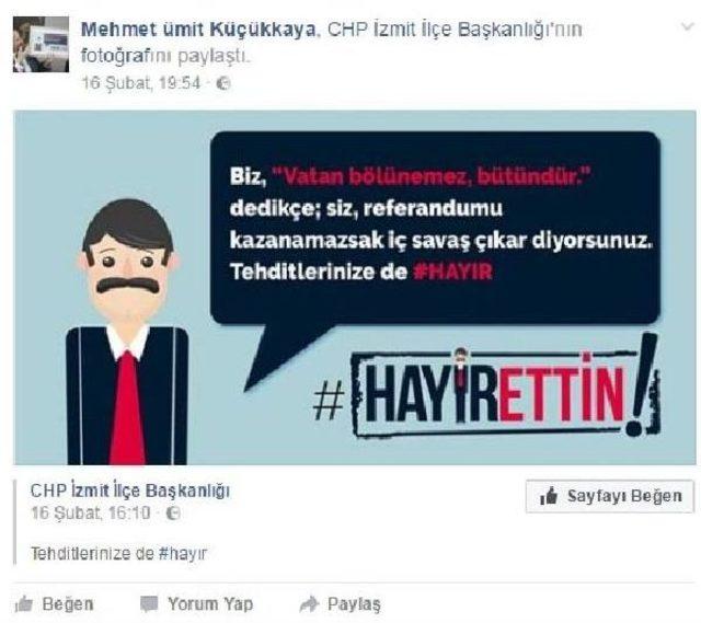 Chp'den 'hayırettin'li Kampanya