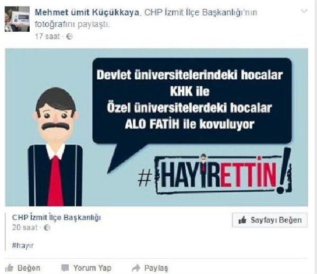 Chp'den 'hayırettin'li Kampanya