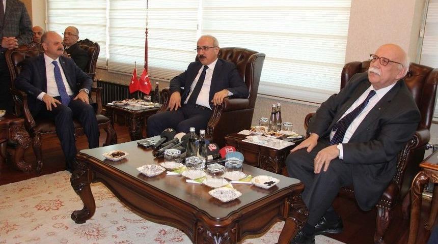 Bakan Elvan Ve Bakan Avcı Mersin&rsquo;de