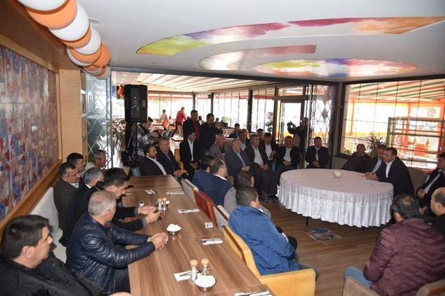 Başkan Y&uuml;cel, Muhtarlarla Buluştu 1