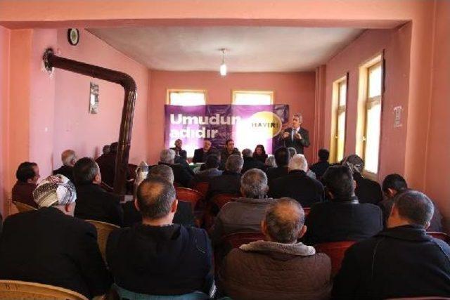 Hdp li Erdoğmuş Ile Botan, Referandum &Ccedil;alışmaları I&ccedil;in Şemdinli de 2