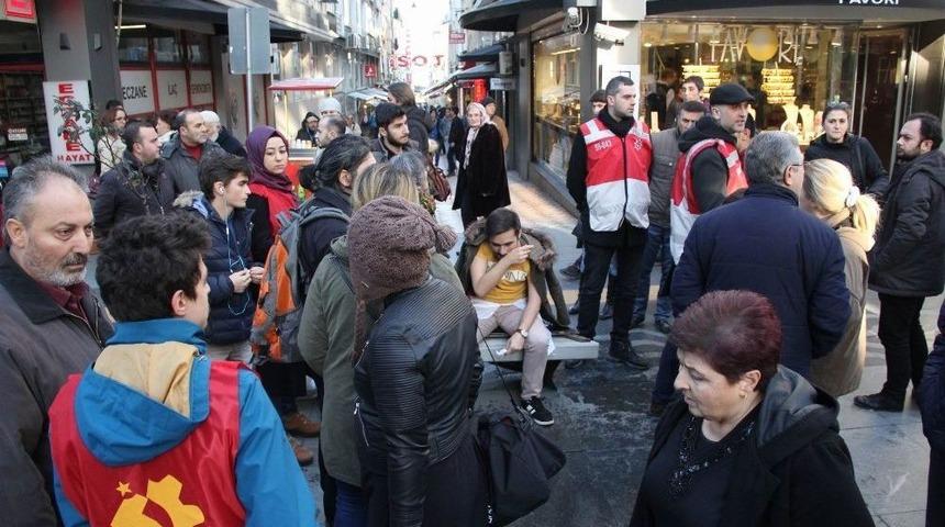 Samsun&rsquo;da Bildiri Dağıtımında Gerginlik: 1 Yaralı