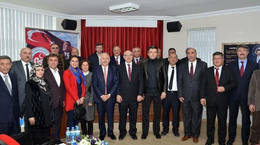 G&uuml;m&uuml;şhane&rsquo;de İstihdam Seferberliği Toplantısı D&uuml;zenlendi