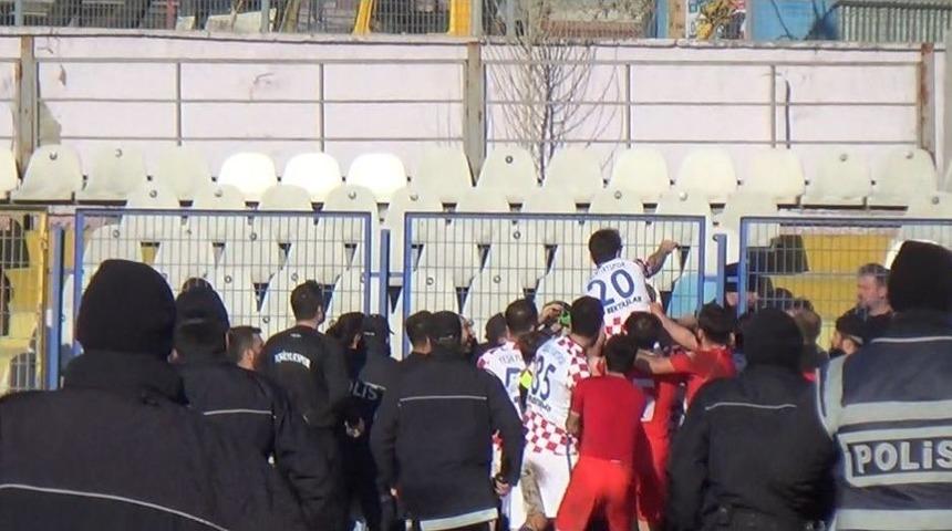 Ma&ccedil; Sonu Saha Karıştı