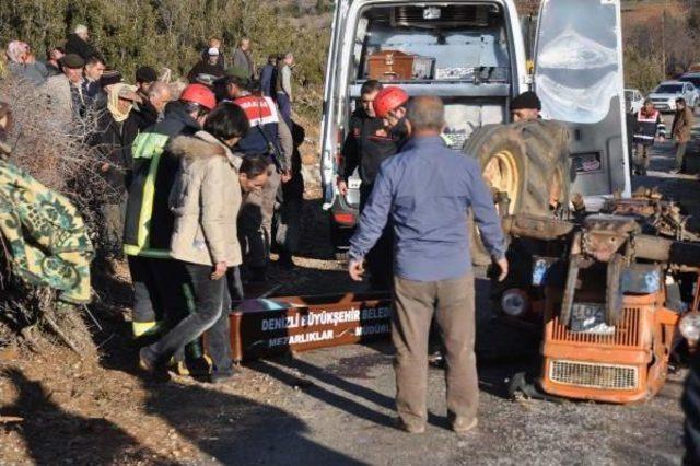 Devrilen Traktörün Altında Kalan Çift Öldü