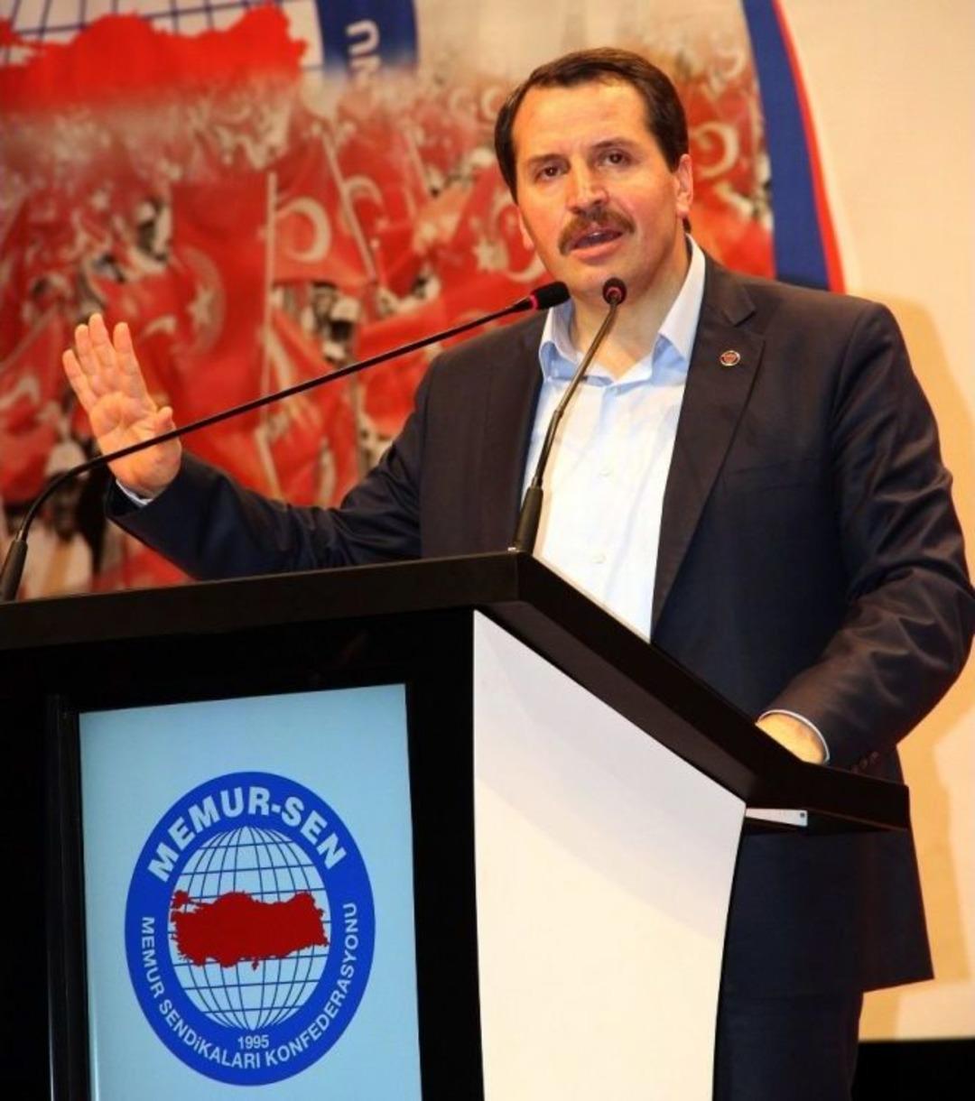 Memur-sen Genel Başkanı Yal&ccedil;ın: &ldquo;15 Temmuz&rsquo;un N&ouml;bet&ccedil;isi, 16 Nisan&rsquo;ın &lsquo;evet&rsquo;&ccedil;isiyiz&rdquo;