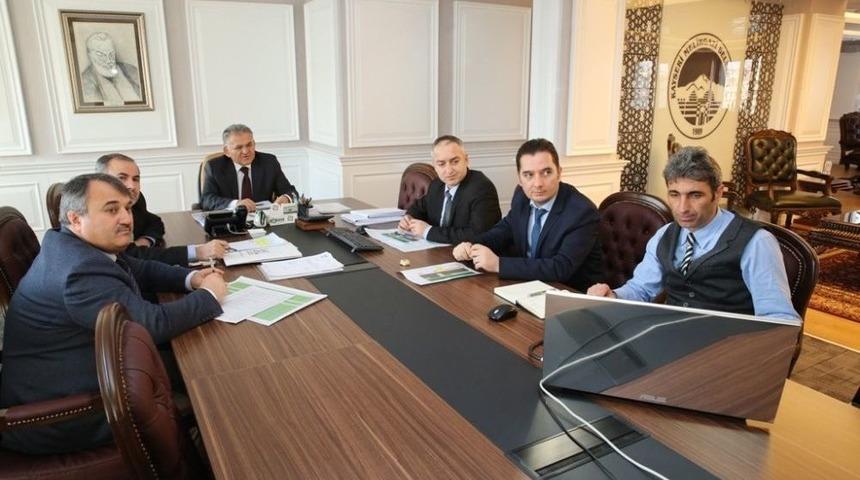 Melikgazi Belediyesi&rsquo;nde Planlama Ve Koordinasyon Toplantısı