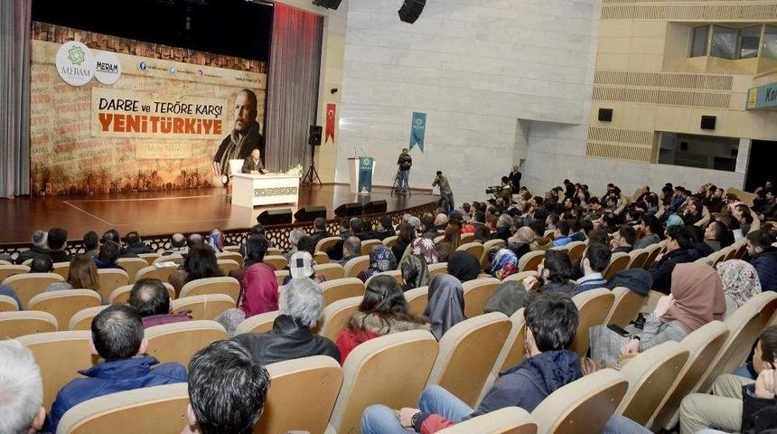 Meram Belediyesi&rsquo;nden Mete Yarar Konferansı