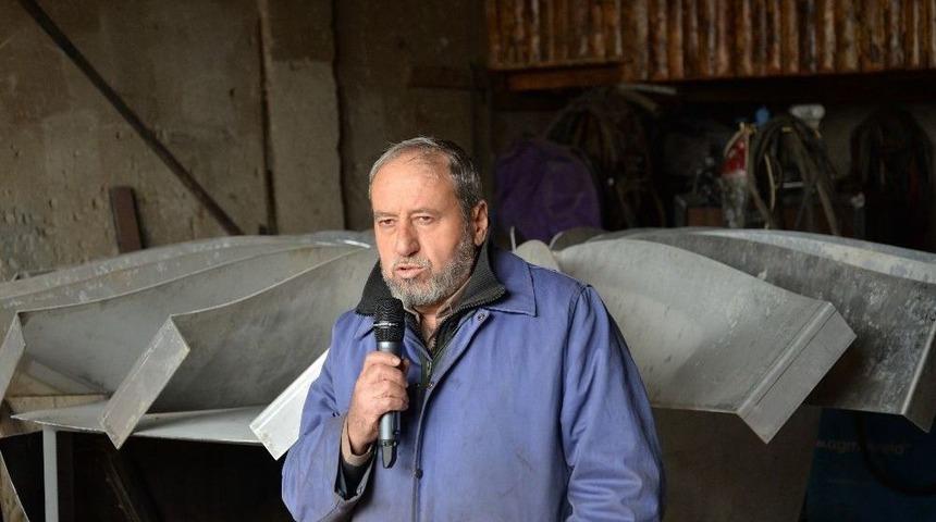 (&ouml;zel Haber) U&ccedil;aklardan Esinlenip Pervaneli Klima Sistemi İ&ccedil;in Kolları Sıvadı