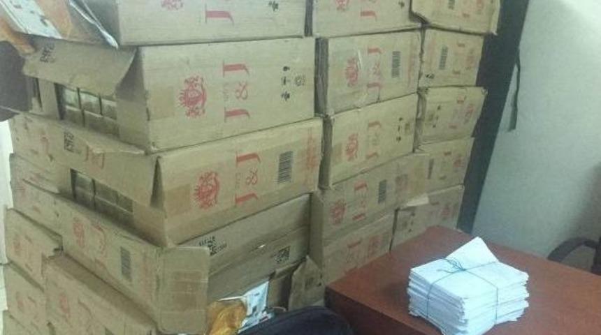 Hakkari'de Ka&ccedil;ak Sigara Operasyonu